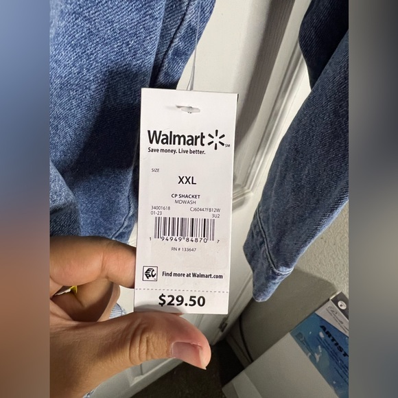 Celebrity Pink Plus size Shacket Midwash NWT - Picture 7 of 7